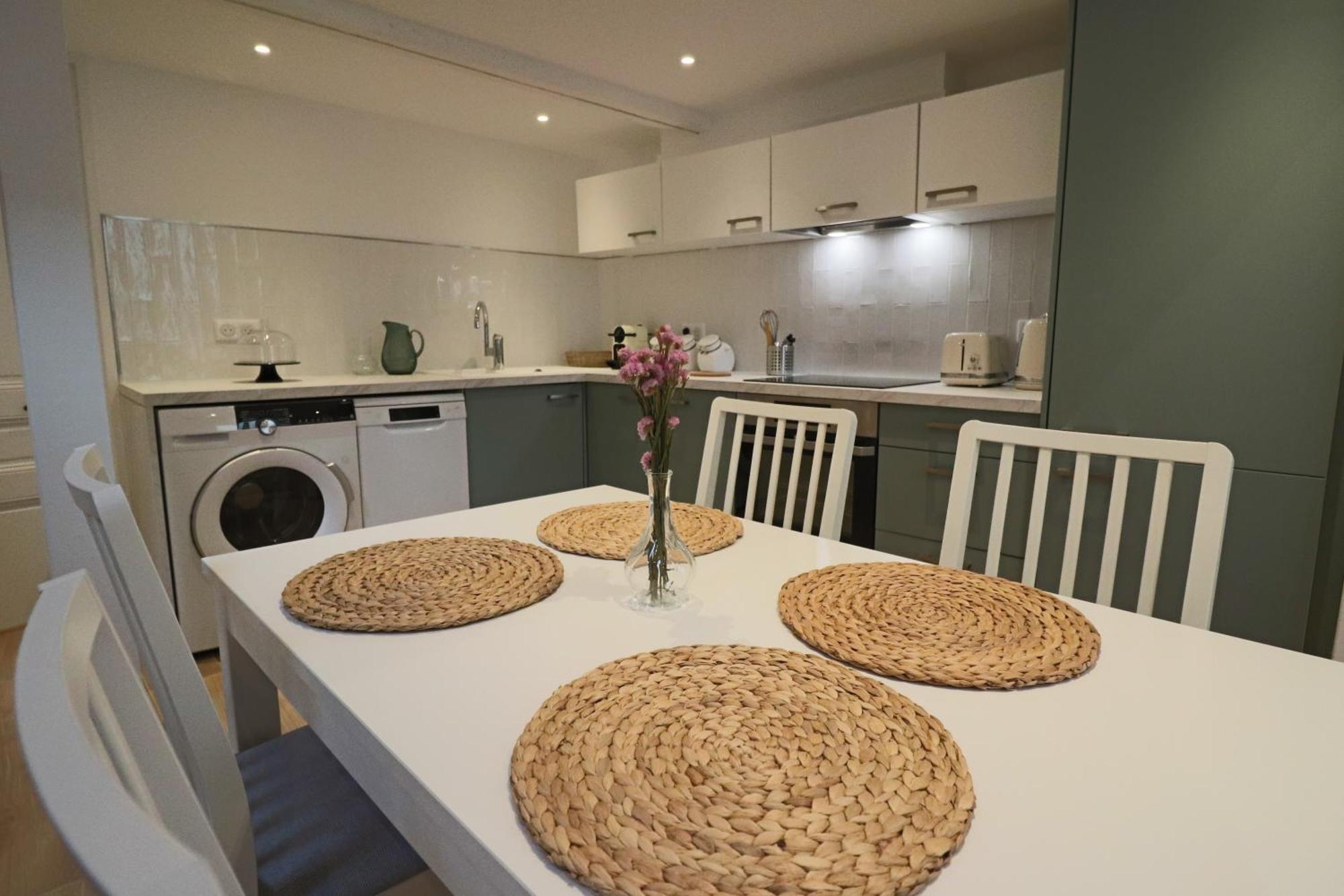 Les Palmiers Leilighet Antibes Rom bilde